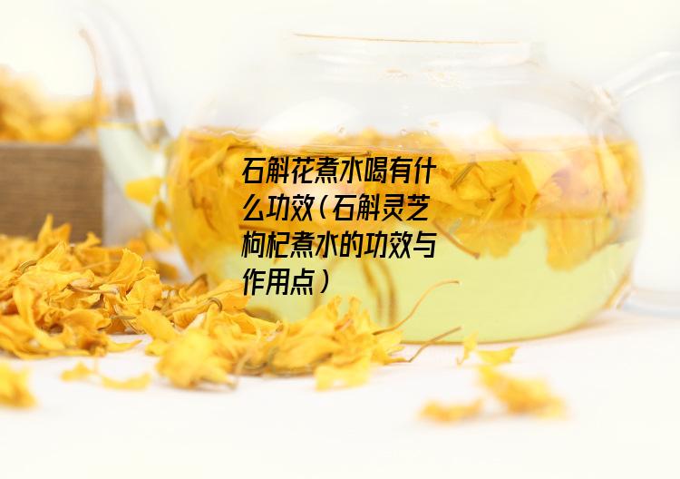 石斛花煮水喝有什么功效（石斛灵芝枸杞煮水的功效与作用点）