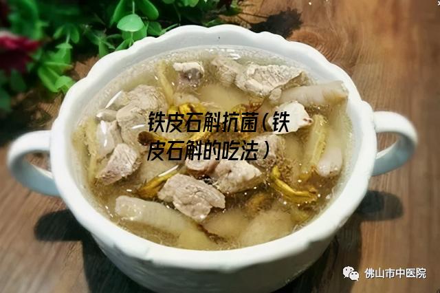 铁皮石斛抗菌