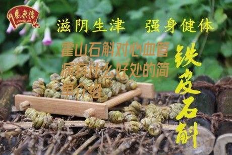 霍山石斛对心血管病有什么好处的简单介绍