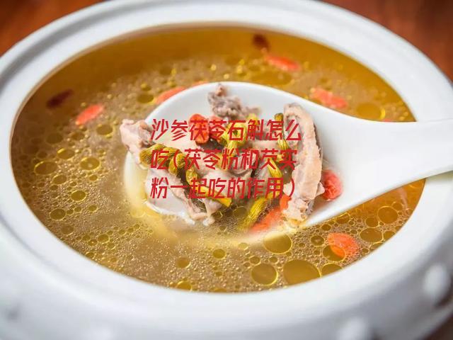 沙参茯苓石斛怎么吃