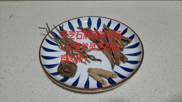 灵芝石斛西洋参汤