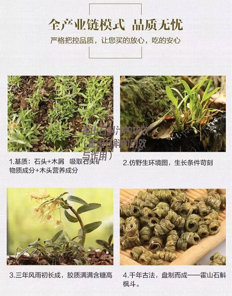 霍山石斛汁的功效（霍山石斛的功效与作用）