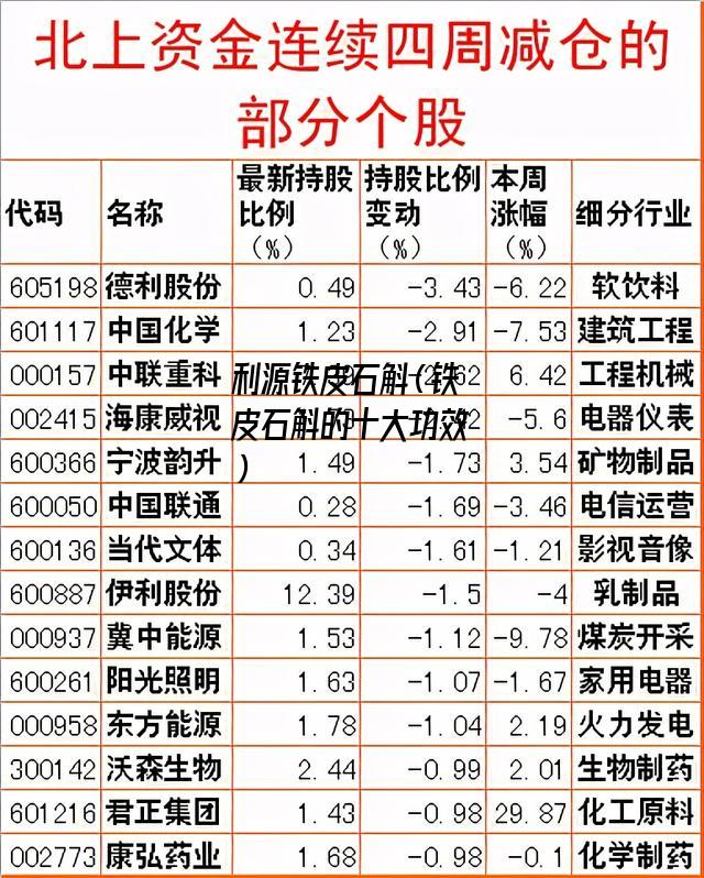 利源铁皮石斛