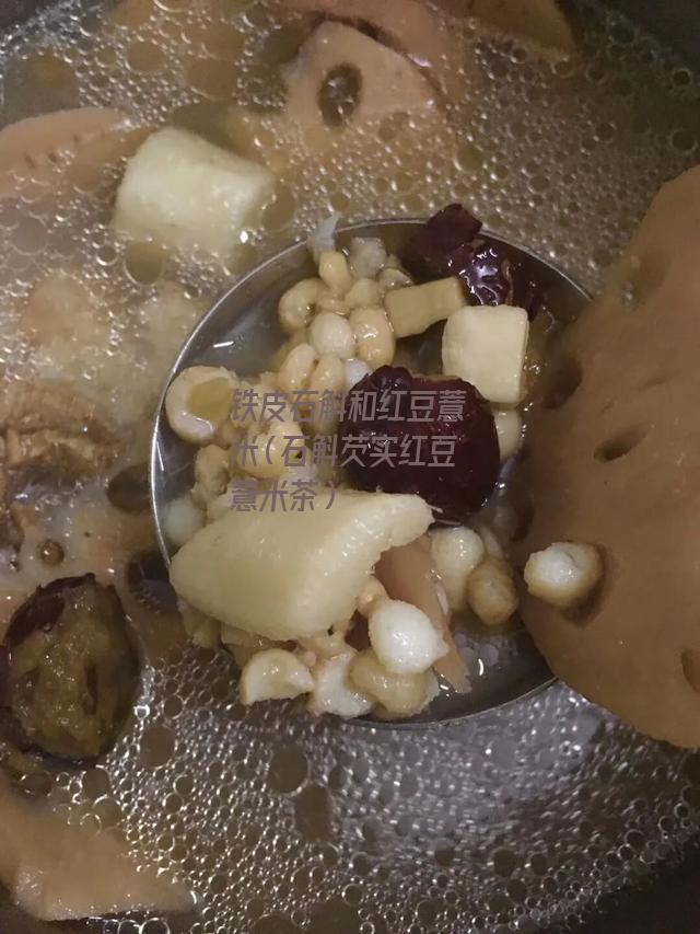 铁皮石斛和红豆薏米