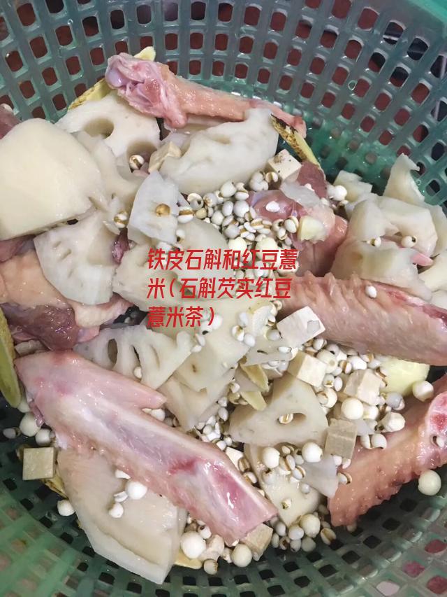 铁皮石斛和红豆薏米