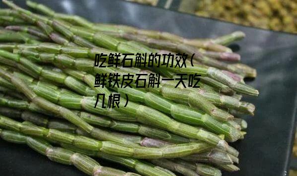 吃鲜石斛的功效